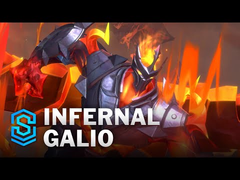 Infernal Galio Wild Rift Skin Spotlight