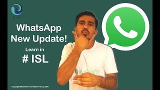 Whatsapp new feature explained in ISL: Delete and 