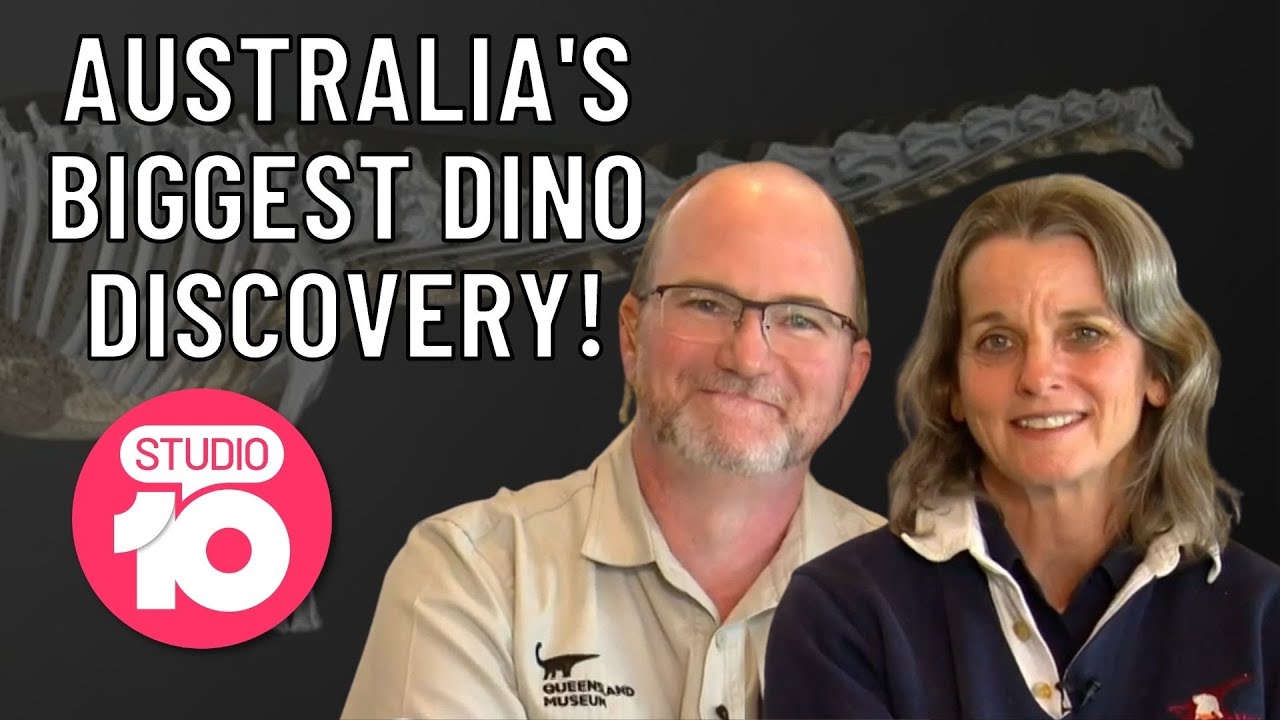 Australia’s Biggest Dinosaur Discovery! | Studio 10