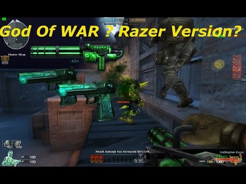 Crossfire NA 2.0: Gatling Gun - Razer in HMX gameplay ( is that the god of warrios ) =))))