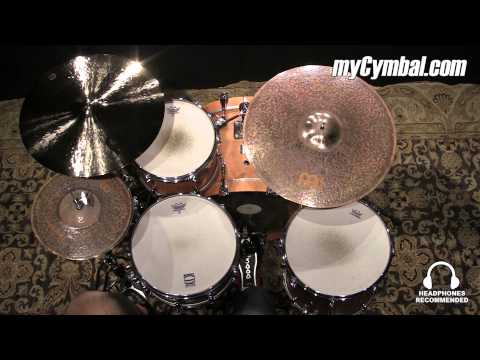 Meinl 19" Byzance Brilliant Medium Thin Crash Cymbal (B19MTC-B-1053014LL)