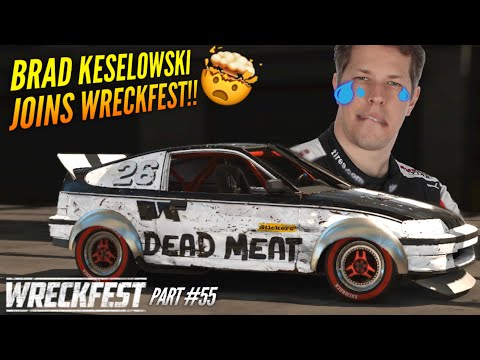 BRAD KESELOWSKI WON THIS RACE! WRECKFEST CAREER MODE PLAYTHROUGH PART #55 (XBOX ONE 1080P HD)