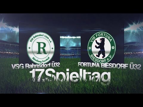 [17 Spieltag/Bezirksliga Ü32] VSG Rahnsdorf - VfB Fortuna Biesdorf
