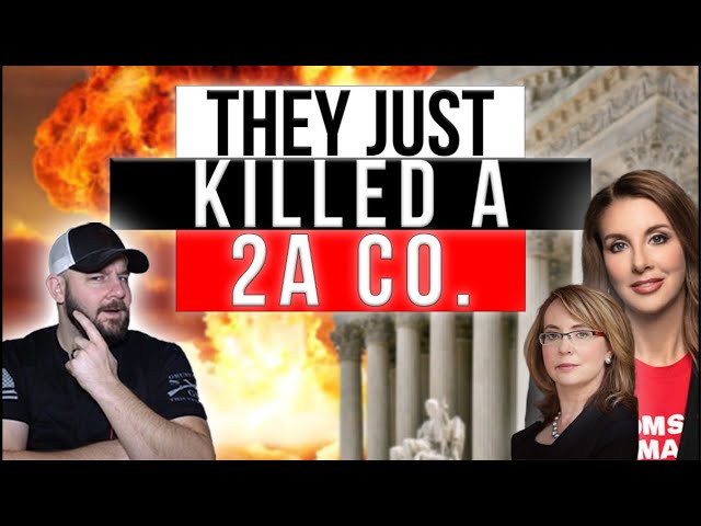 BREAKING: Gun Controllers Celebrate The Death Of 2A Company THEY CAUSED…