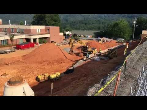 June 13, 2016 Construction is in full swing for Harris Regional Hospital