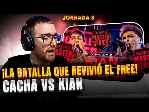 ¡LA BATALLA QUE REVIVIÓ EL FREESTYLE! | CACHA VS KIAN FMS PERÚ J3