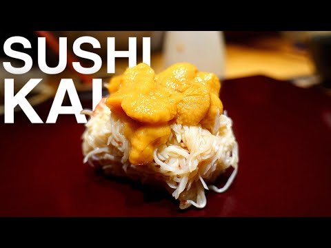 OMAKASE AT SUSHI KAI -Yoyogi-uehara,Tokyo - October 2020 - Japanese Food [English Subtitles]