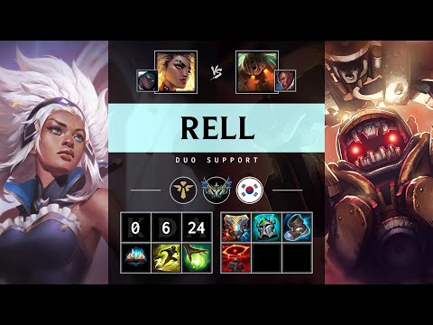 Rell Support vs Nautilus - KR Challenger Patch 25.15