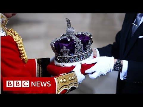 Queen's Speech: The Crown arrives - BBC News