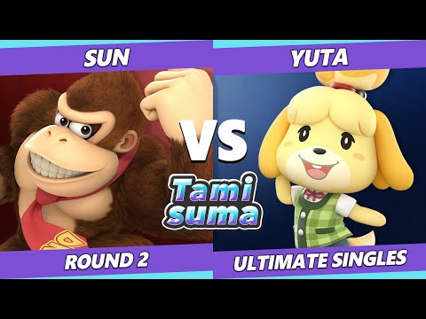 TAMISUMA 178 SSBU - Sun (Donkey Kong) Vs. Yuta (Isabelle) Smash Ultimate Round 2
