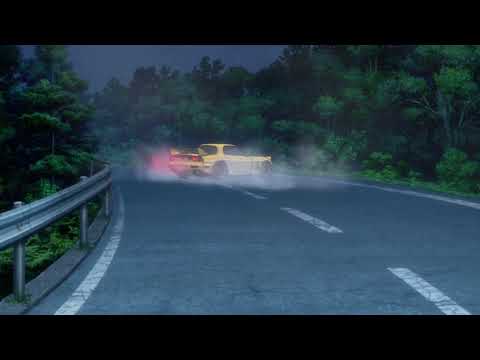 Keisuke's Crash on Tsuchisaka (Initial D Fifth Stage)