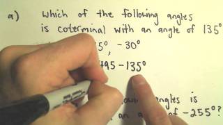 Coterminal Angles