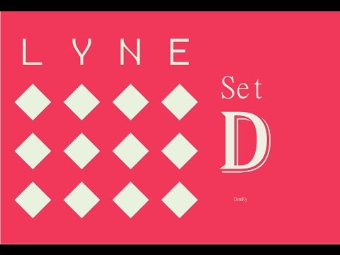 LYNE - Set D Walkthrough (D 1-25) - YouTube