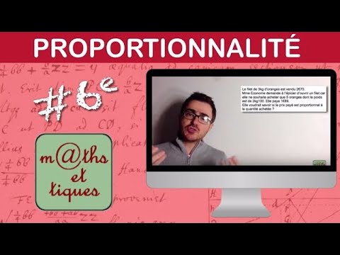 Recognizing proportionality (2) - Sixth