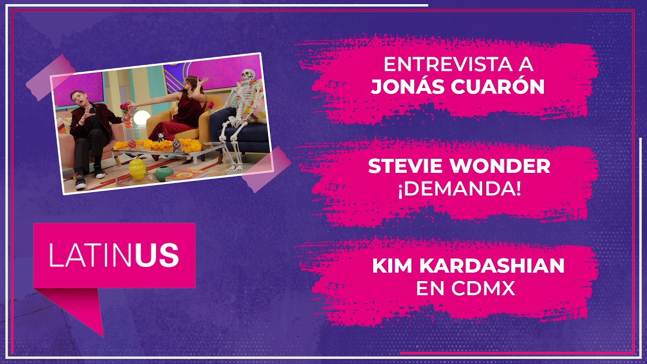 Entrevista a Jonás Cuarón, StevieWonder ¡Demanda! y Kim Kardashian en CDMX. I ESPECTACULAR