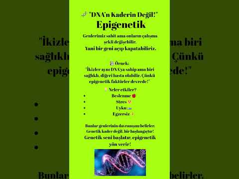 Epigenetik Nedir? Duydunuz Mu? | Uzm. Dr. Emre TOPAL