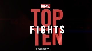 Marvel Top 10 Fights