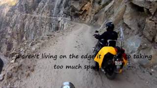 preview picture of video 'Worlds dangerous road || Killar-Kishtwar || Bullet Marshals || Motorcycle tales by Nikhil'