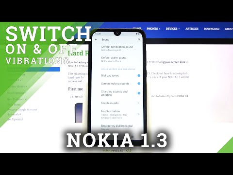 How to Change Vibration Settings in NOKIA 1.3 – Change Vibration Pattern