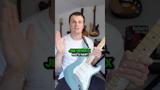 Play Guitar Like Jimi Hendrix With This Simple Double Stop Lick #guitarplayer #guitartutorial