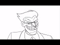 Joker Welcome To The Madhouse Rough Animation