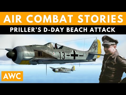 Josef 'Pips' Priller's attack on Sword Beach at Normandy - 6th June 1944