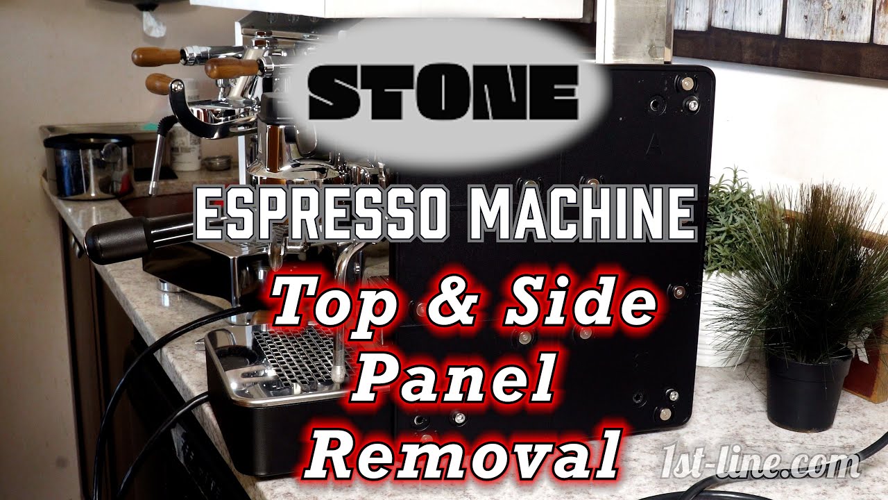 TechTip: Removing the Top and Side Panels on the Stone HX Espresso Machine