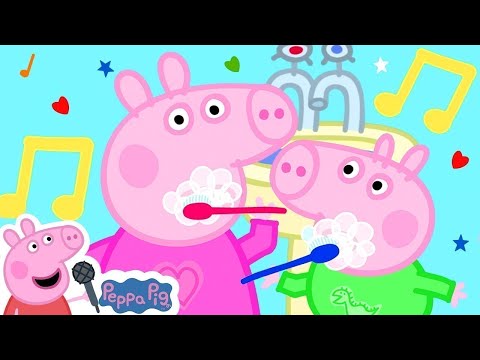 Wash Your Face and Hands Song - Peppa Pig My First Album | Peppa Pig Songs | Baby Songs