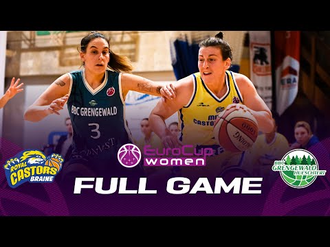 Castors Braine v BBC Grengewald | Full Basketball Game | EuroCup Women 2022-23