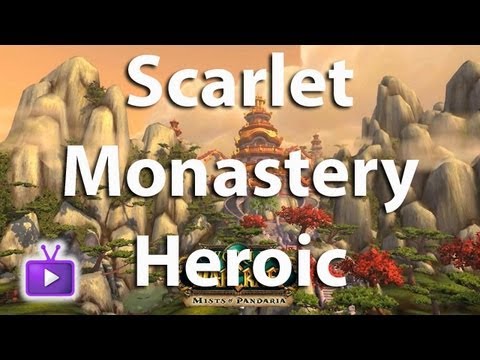 Mists of Pandaria Beta Guide with Commentary - Scarlet Monastery Heroic Revamped Dungeon