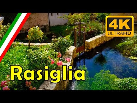 Il borgo di Rasiglia | La Piccola Venezia dell’Umbria 🌊🏡 Walking Tour 4K