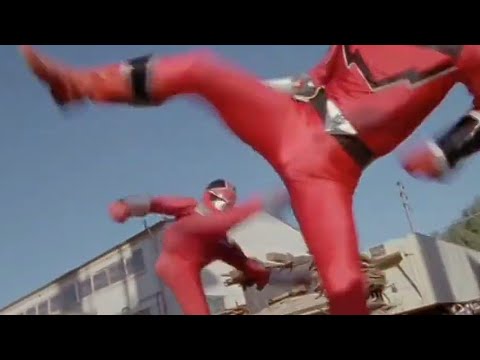 Power Rangers Time Force - Clash of Control - Wes vs Eric