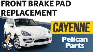 Porsche Cayenne 958 Front Brake Pad Replacement (2011-2019)