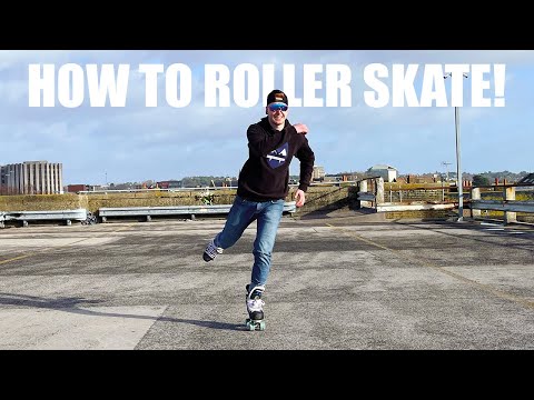 The Best way to Roller Skate! (Beginners Guide)
