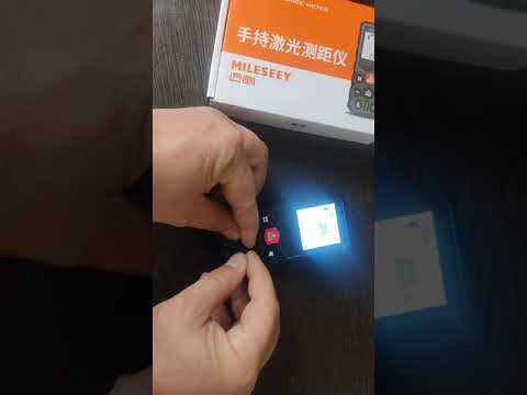 Калибровка, лазерная рулетка MILESEEY X5
