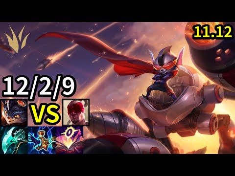 Rumble Jungle vs Lee Sin - KR Challenger | Patch 11.12