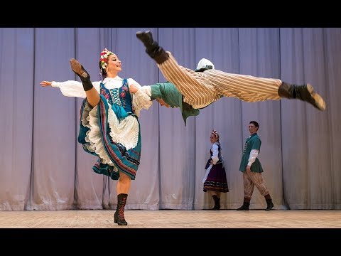Польский танец "Оберек". Балет Игоря Моисеева.