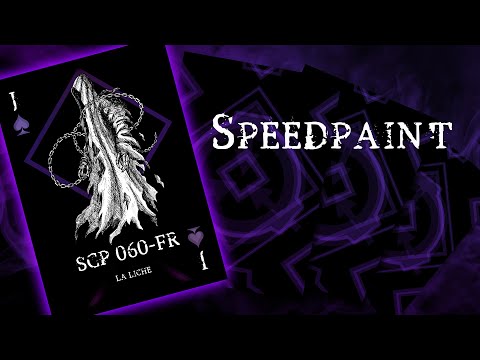 Speedpaint 37 : SCP 060-FR - La Liche