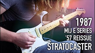 Video thumbnail for Fender Japan - E Series STRATOCASTER | 1987 by James Frankland