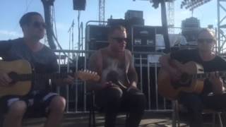 Eve 6 - &quot;At Least We&#39;re Dreaming (acoustic)&quot; live at Stone Pony Summerstage 8-21-2015
