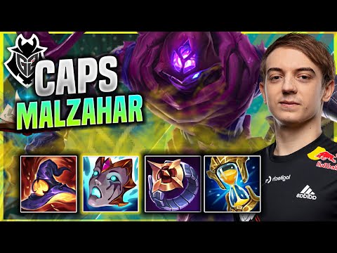 CAPS TRIES MALZAHAR MID IN PATCH 11.15! - G2 Caps Plays Malzahar MID vs Viktor! |