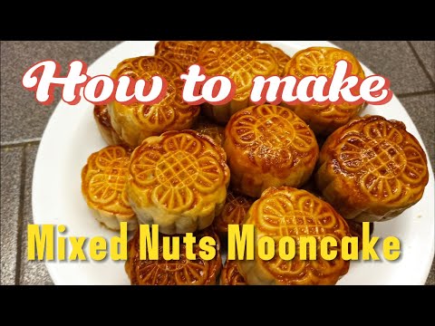 How to make Mixed Nuts Mooncake