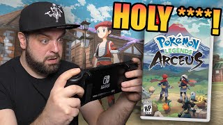 Ex-Pokemon Fan REACTS To Pokemon Legends Arceus for Switch!