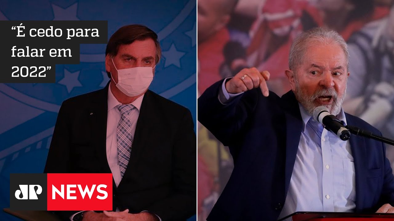 Bolsonaro diz que Lula 'só sabe mentir' e está 'rindo cedo demais' - #JM