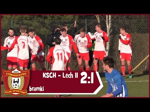 KS Chwaszczyno - Lech II Poznań 2:1 (bramki) 25.03.2017
