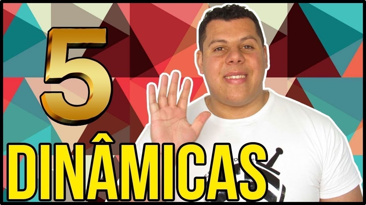 5 DINÂMICAS DIVERTIDAS | Hora da Bíblia - Célula / Quebra Gelo