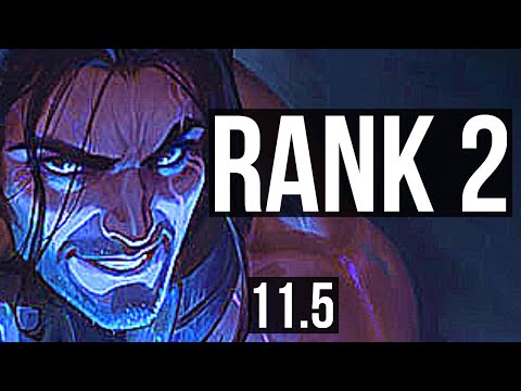 SYLAS vs GRAGAS (TOP) | Rank 2, 4/3/17 | KR Challenger | v11.5