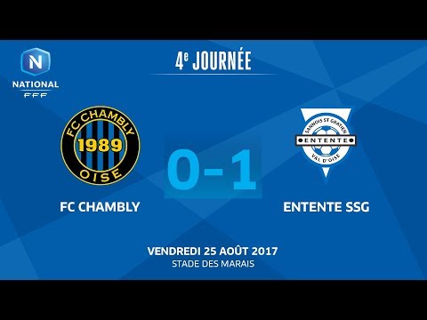 J4 : FC Chambly O. - Entente SSG (0-1), le replay