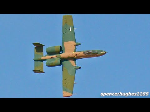 2021 A-10 Thunderbolt II Heritage Flight (2 flights)