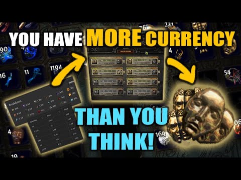 PATH of EXILE: You Have More Currency Than You Think - Currency Exchange & Wealthy Exile Guide